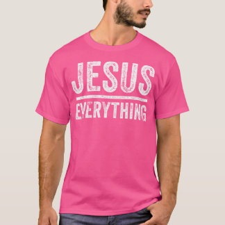 Jezus over alles Religieus Kerk Christelijk Bi T-shirt