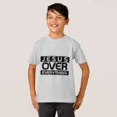 Jezus over alles t-shirt (Voorkant volledig)