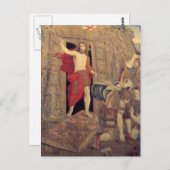 Jezus over de herrijzingsbuik in het Vaticaan Briefkaart (Voorkant / Achterkant)
