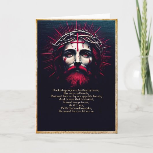 Jezus - Over het luiden van de kapelbel Kaart (Voorkant)