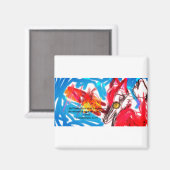 Jezus overwinning magneet (Voorkant / Achterkant)