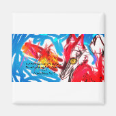 Jezus overwinning magneet (Voorkant)