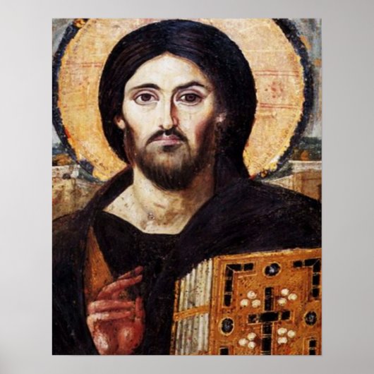Jezus Pantocrator Poster (Voorkant)