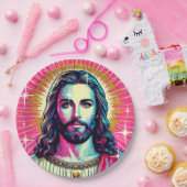 Jezus papieren borden! bordje (Feest)