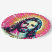 Jezus papieren borden! bordje (Gekanteld)