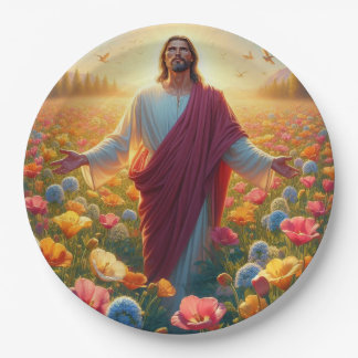 Jezus papieren borden! papieren bordje