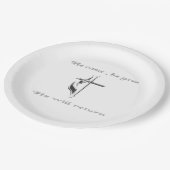 Jezus Papieren Bordje (Gekanteld)