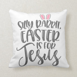 Jezus  Pasen van Gekke konijn voor Jezus Kussen