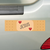 Jezus Patch / bandaid, Jezus geneest wonden Bumpersticker
