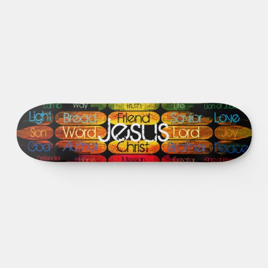 Jezus Persoonlijk Skateboard (Horizontaal)