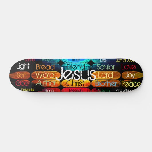 Jezus Persoonlijk Skateboard (Horizontaal)