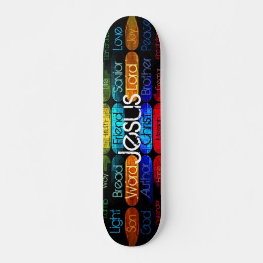 Jezus Persoonlijk Skateboard (Voorkant)