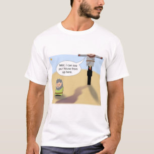 Jezus Peter, ik zie je huis hier. T-shirt