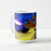 Jezus plan maakt zich geen zorgen koffiemok (Voorkant links)