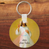 Jezus Pools kerstcadeau Sleutelhanger (Voorkant)