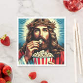 Jezus popcorn servetten! servet (Insitu)
