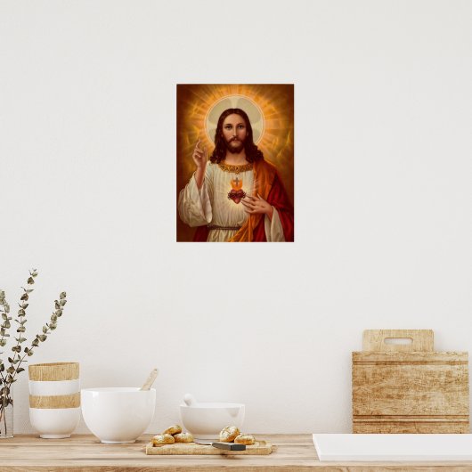 Jezus Poster (Keuken)