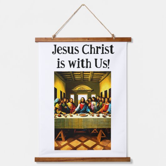Jezus' poster muur opknoping stijl. hangend wandkleed (Voorkant)