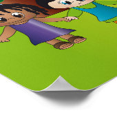 Jezus Poster voor Kinderkerk en Creche (Hoek)