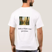 Jezus Preaching Multitudes, Jezus... - Gepersonali T-shirt (Achterkant)