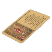 Jezus priester gastheer engelen gebed magneet (Linkerzijde)