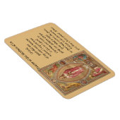 Jezus priester gastheer engelen gebed magneet (Rechterzijde)