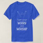Jezus prijst Kerk God Christelijk T-shirt (Design voorkant)