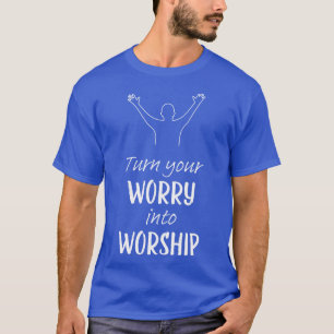 Jezus prijst Kerk God Christelijk T-shirt