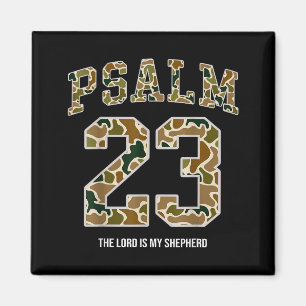 Jezus Psalm 23 De Heer Is Mijn Herder Camo Christu Magneet