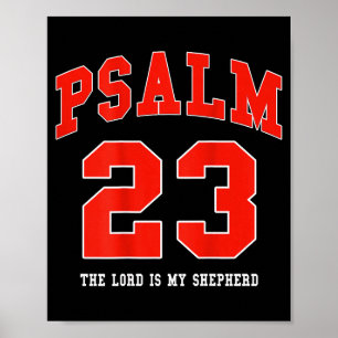 Jezus Psalm 23 De Heer Is Mijn Herder Christelijk Poster
