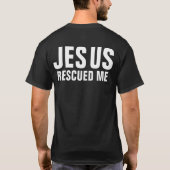 Jezus redde me t-shirt (Achterkant)