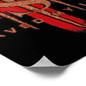 Jezus redde mijn leven God Bibi Faith Christelijke Poster (Hoek)