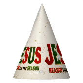 Jezus Reden voor seizoen Feesthoedjes (Links)