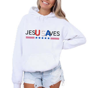JEZUS REDT AMERIKAANSE TRUI HOODIE