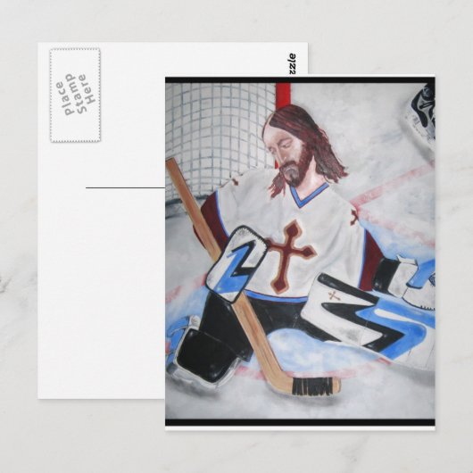 Jezus redt! briefkaart (Voorkant / Achterkant)