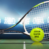 Jezus redt Bro. Christelijk Tennisballen