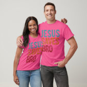 Jezus redt Bro Christelijke religieuze Jezus T-shirt (Unisex)