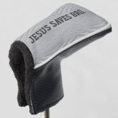 Jezus redt Bro. Golfheadcover (3/4 voorkant)