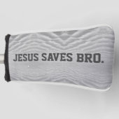 Jezus redt Bro. Golfheadcover (Voorkant)