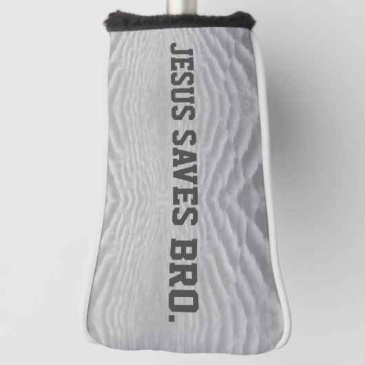 Jezus redt Bro. Golfheadcover (Draai 90)