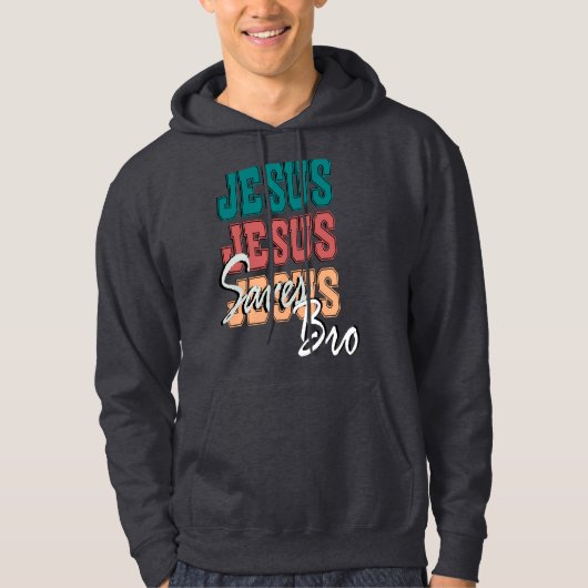 JEZUS REDT BRO  HOODIE (Voorkant)