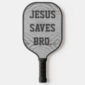 Jezus redt Bro. Pickleball Paddle (Voorkant)