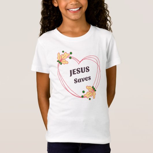 JEZUS REDT CHRISTELIJK T-SHIRT (Voorkant)