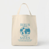 Jezus redt de jaren 90 tote bag (Voorkant)
