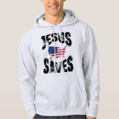 JEZUS REDT DE VERENIGDE STATEN HOODIE (Voorkant)