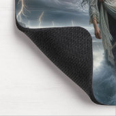 Jezus redt een jonge vrouw in een Storm Muismat (Hoek)