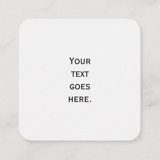 Jezus redt een lam uit een modderplas vierkante visitekaartje (Achterkant)