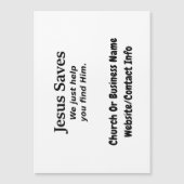 Jezus redt het, we helpen je hem te vinden (Voorkant)