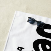 Jezus redt het, we helpen je hem te vinden strandlaken (In situ)