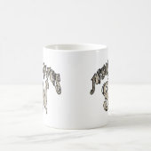 Jezus redt het woord verspreiden koffiemok (Center)